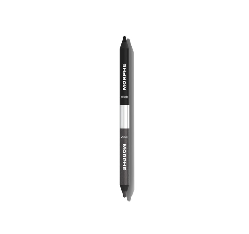 Morphe Bi Liner open {Truth Or Dare (Black/Shimmer Charcoal)}