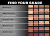 Find your Shade: 8F FAIR PLAYfair to lightskin tones 8M MEDIUMVIBESlight tomedium skin tones 8T TOTALLY TANmedium to deeptan skin tones 8R THAT’S RICHdeep tan torich skin tones 8D DEEP GLAMdeep to verydeep skin tones