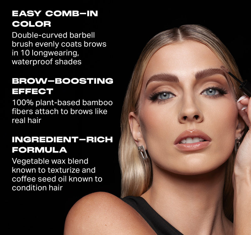 Brow Tease Fiber-Infused Volumizing Mousse - Macadamia - Image 7 out of 10