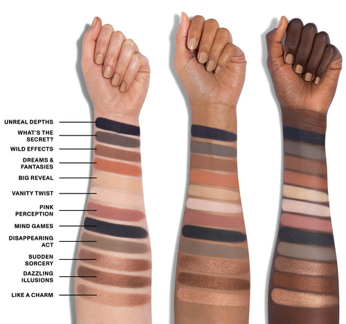 35MI Magic Mirror Artistry Palette arm swatches, view larger image-view-5