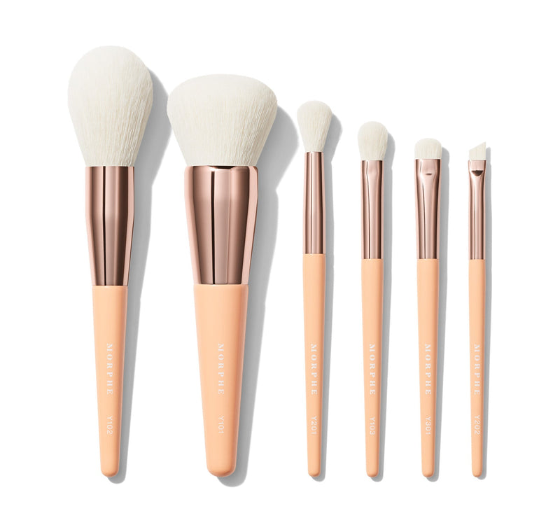 Aurascape 6-Piece Face & Eye Travel Brush Set - Image 3 out of 6