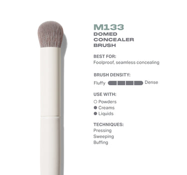M133 Domed Concealer Brush