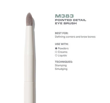M383 Pointed Detail Eye Brush