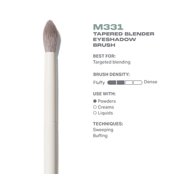 M331 Tapered Blender Eyeshadow Brush