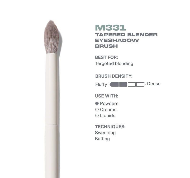 M331 Tapered Blender Eyeshadow Brush - Image 3 out of 5