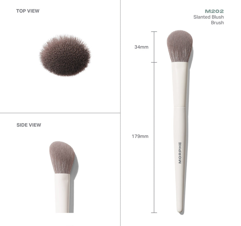 M202 Slanted Blush Brush - Image 4