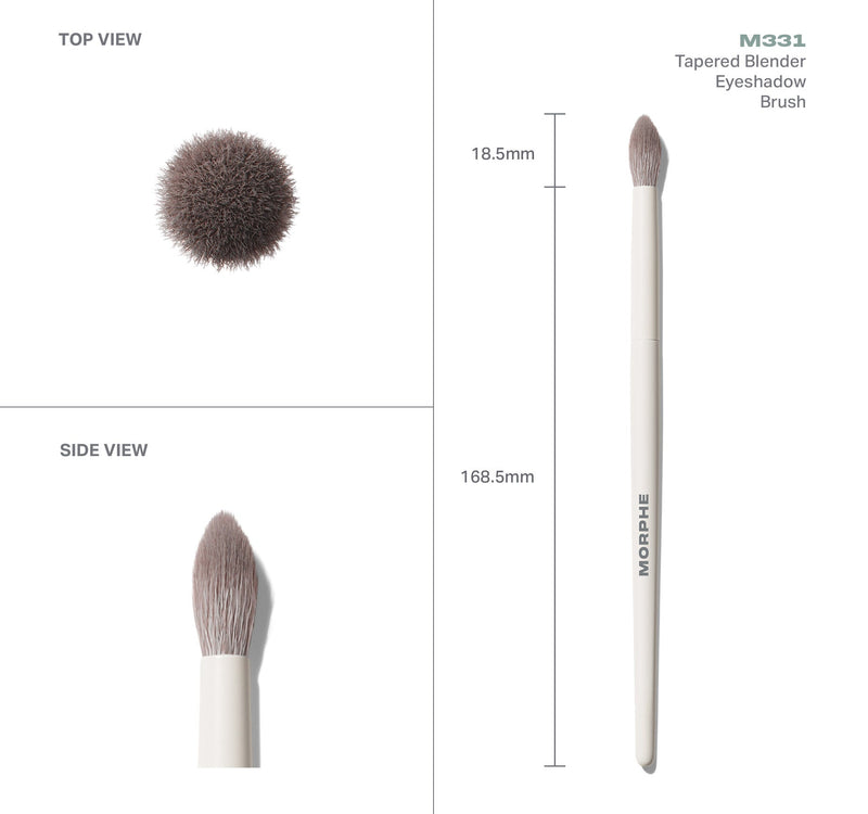 M331 Tapered Blender Eyeshadow Brush - Image 4 out of 5