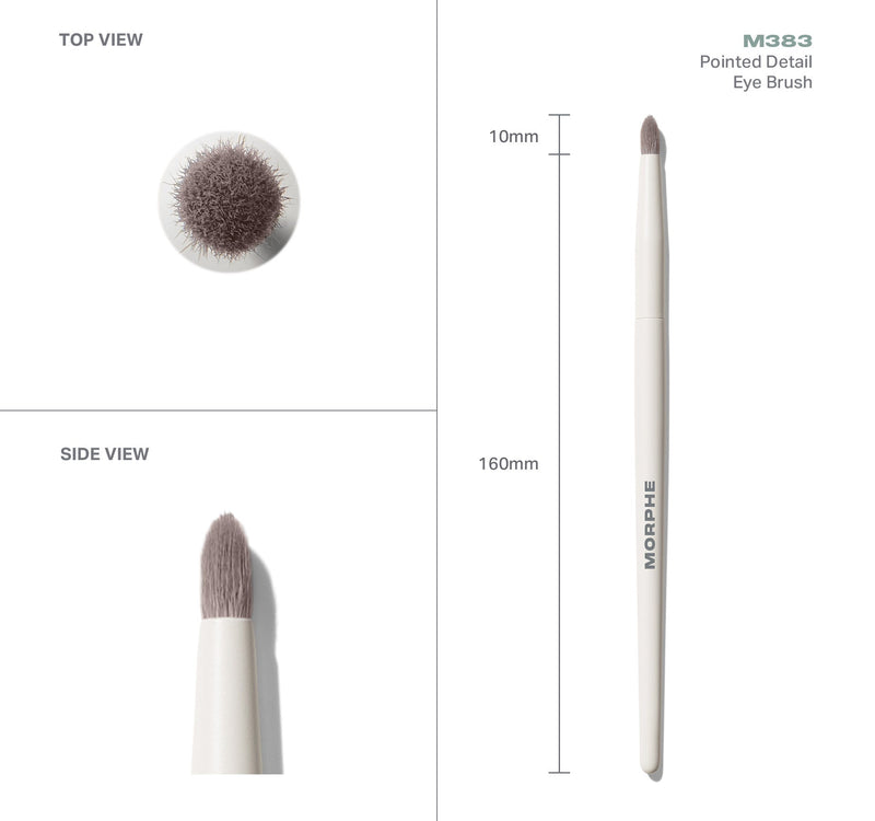 M383 Pointed Detail Eye Brush - Image 4 out of 5