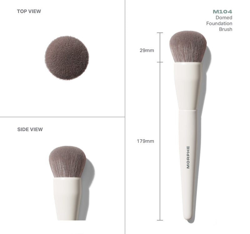 M104 Domed Foundation Brush - Image 3