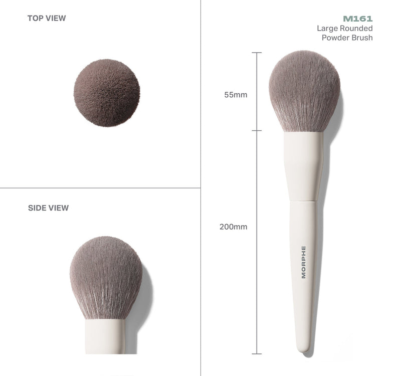 M161 Large Rounded Powder Brush - Image 4 out of 5