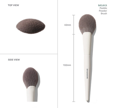 M163 Paddle Powder Brush