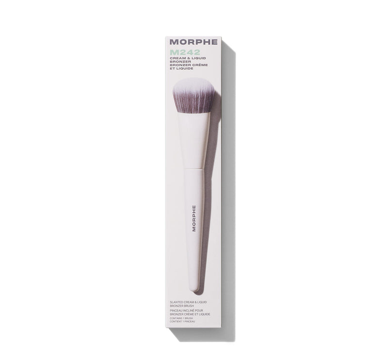 M242 Slanted Cream & Liquid Bronzer Brush - Image 2 out of 5