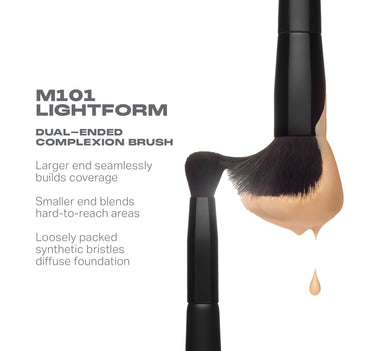 M101 Lightform Dual Ended Complexion Brush