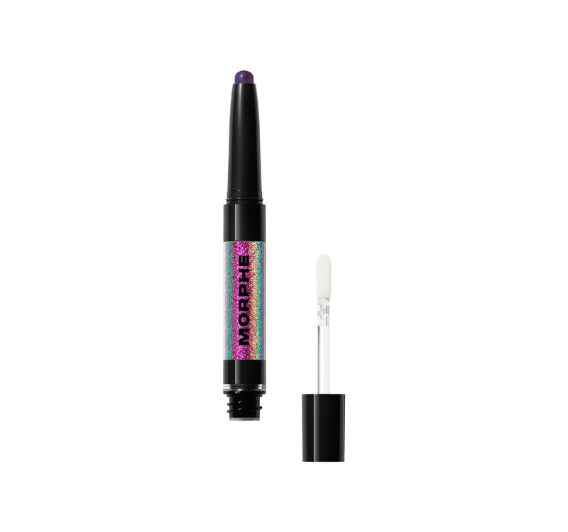 Mixed Signals Dual-Ended Cream & Liquid Shadow Stick - Committed / Conflicted - open