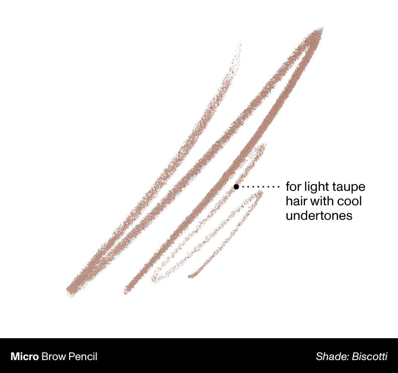 Micro Brow Dual-Ended Pencil & Spoolie - Biscotti - Image 2 out of 11