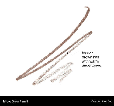 Micro Brow Pencil shade: Mocha | for rich brown hair with warm undertones {Mocha}