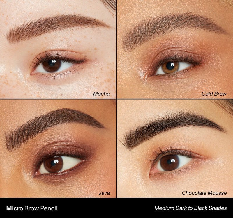 Micro Brow Dual-Ended Pencil & Spoolie - Mocha - Image 3