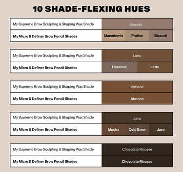 10 SHADE-FLEXING HUES {Chocolate Mousse}