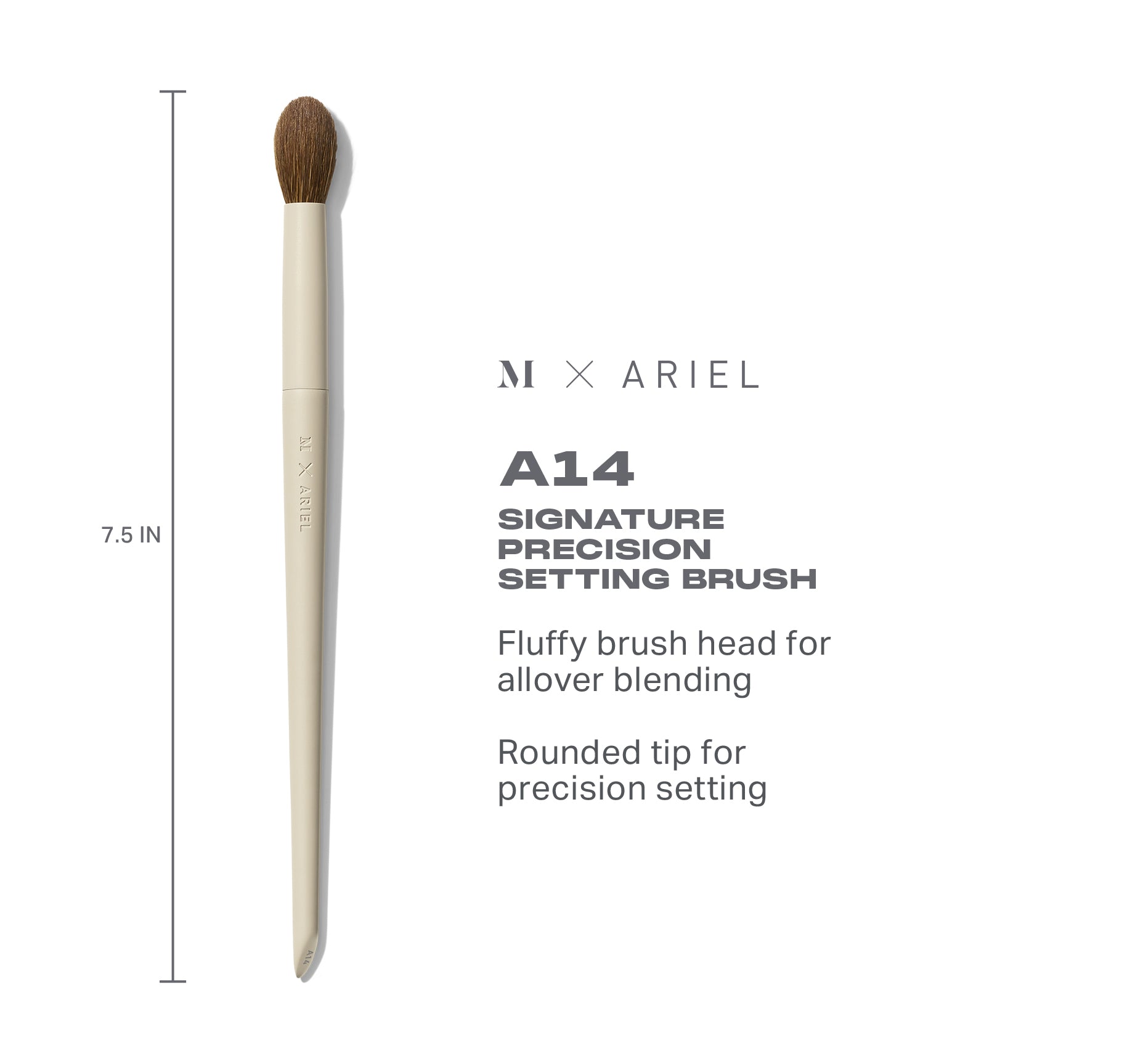 Morphe X Ariel A14 Signature Precision Setting Brush - Image 4