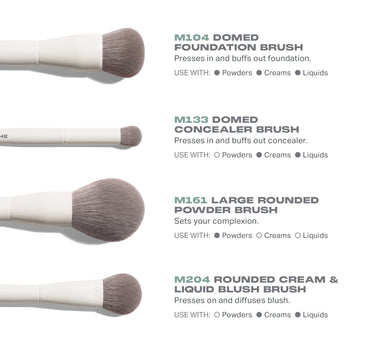 Best of Blends 8-Piece Face & Eye Brush Set