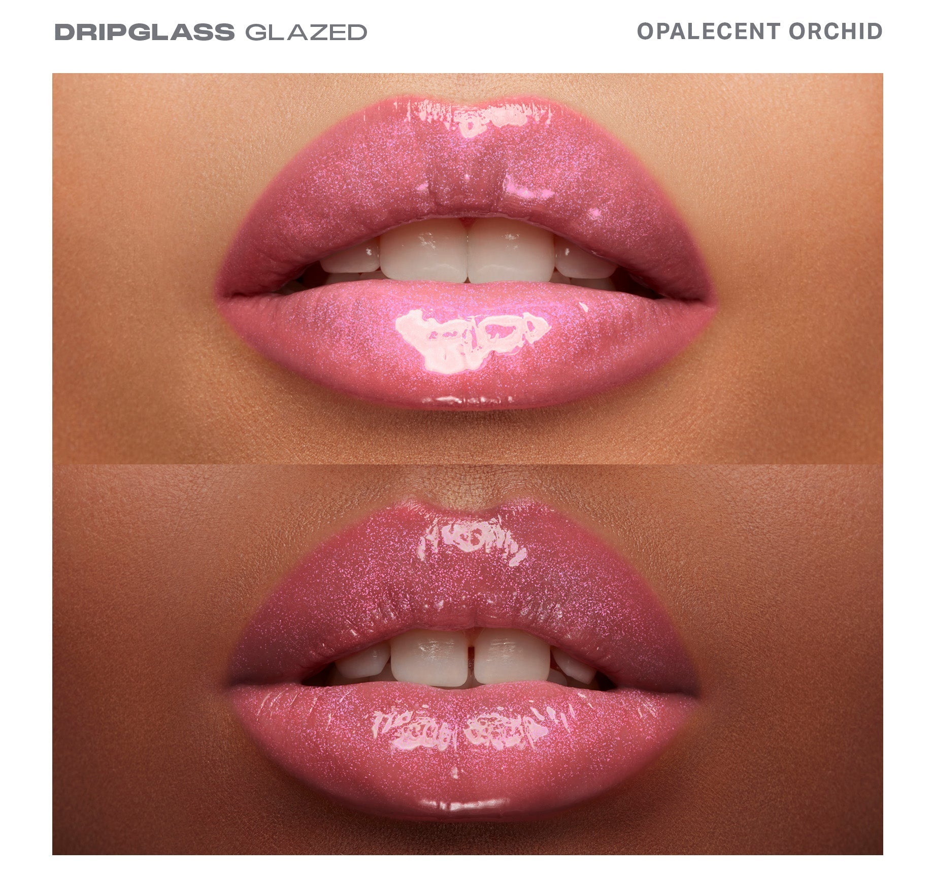 Dripglass Glazed High Shine Lip Gloss - Opalescent Orchid - Image 3
