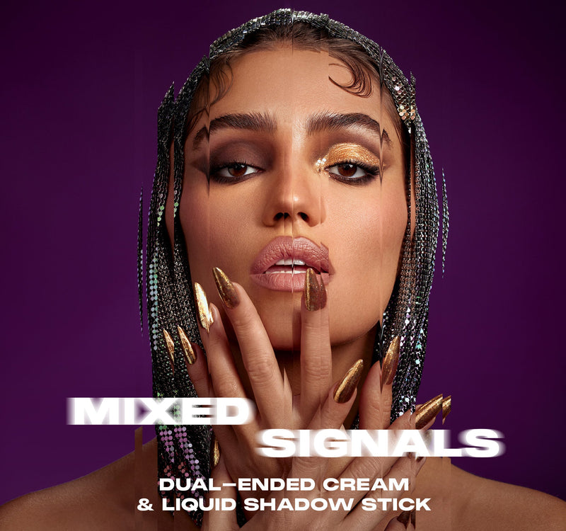 Mixed Signals Dual-Ended Cream & Liquid Shadow Stick - Committed / Conflicted - Image 10 out of 12