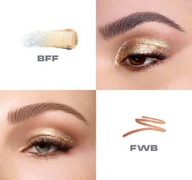 Mixed Signals Dual-Ended Cream & Liquid Shadow Stick - BFF/FWB - macro on figure  {BFF/FWB}