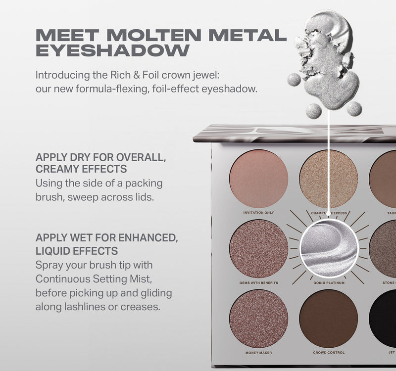 Rich & Foiled Artistry Palette - Going Platinum - Image 4