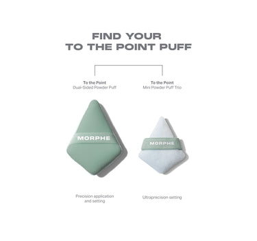 To The Point Mini Powder Puff Trio