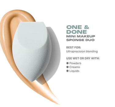 One & Done Mini Makeup Sponge Duo