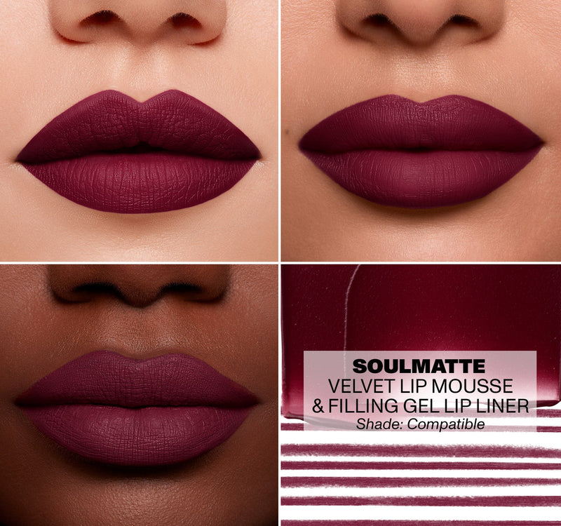 Soulmatte Filling Gel Lip Liner - Compatible - Image 3 out of 6