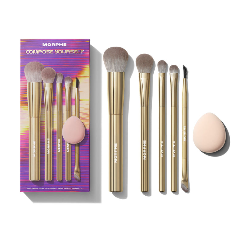 Compose Yourself 6-Piece Brush & Tool Set - Image 2