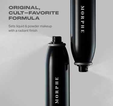 ORIGINAL,
CULT—-FAVORITE
FORMULA

Sets liquid & powder makeup
with a radiant finish