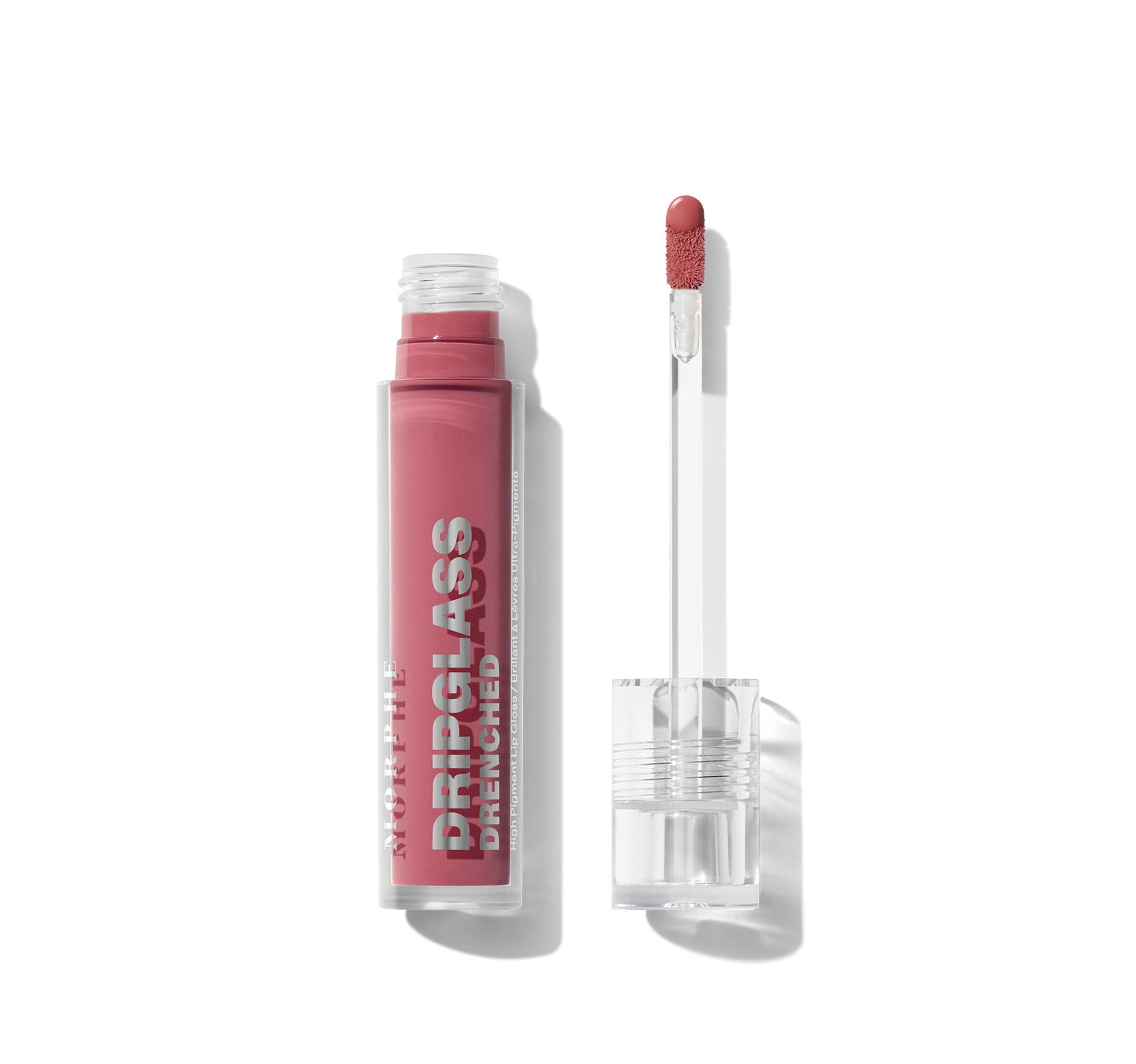 Dripglass Drenched High Pigment Lip Gloss - Mauve Splash - Image 1
