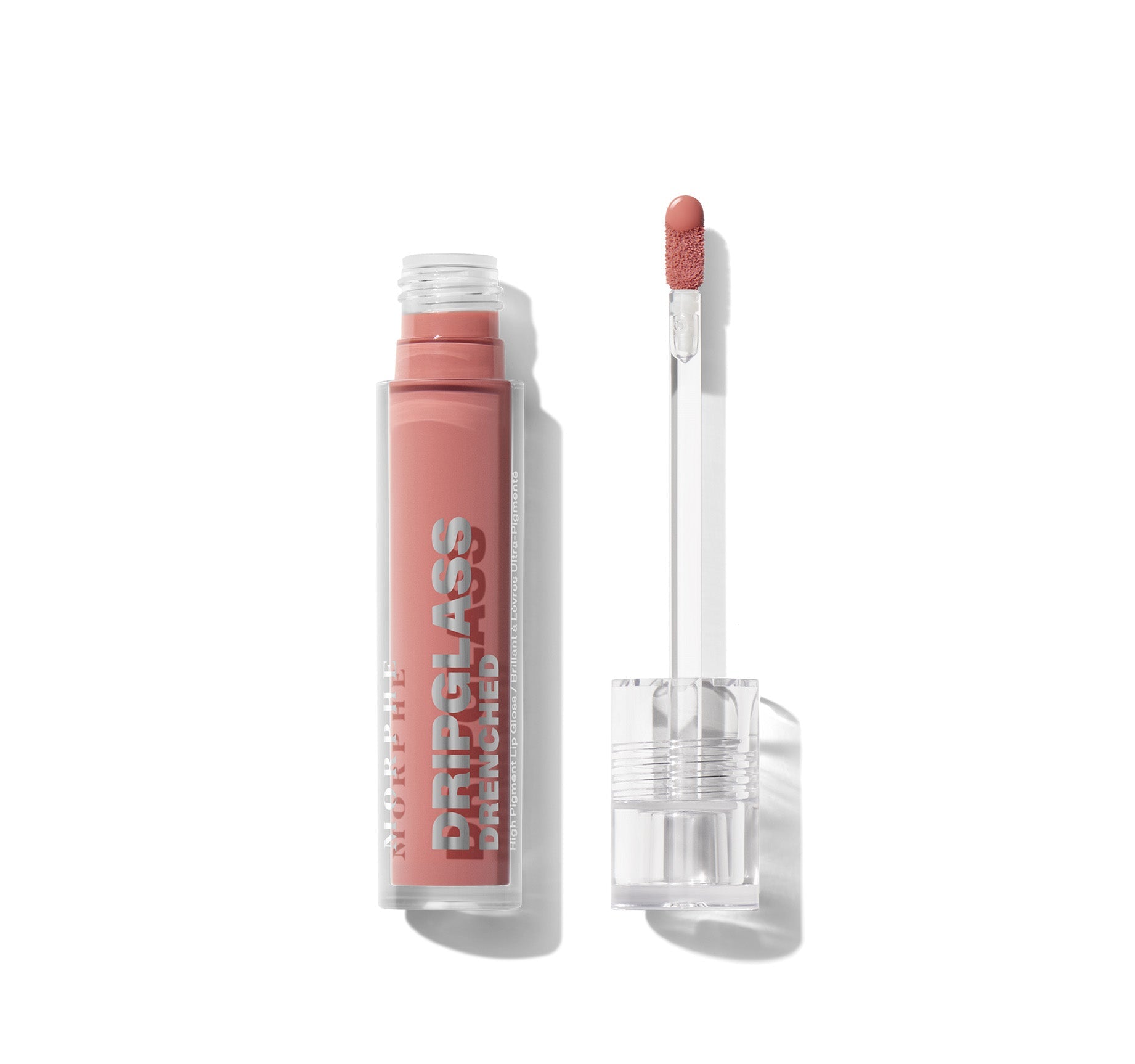 Dripglass Drenched High Pigment Lip Gloss - Wet Peach - Image 1