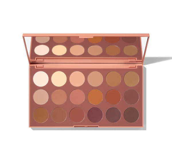 18WT Matte Essentials Artistry Palette - palette open